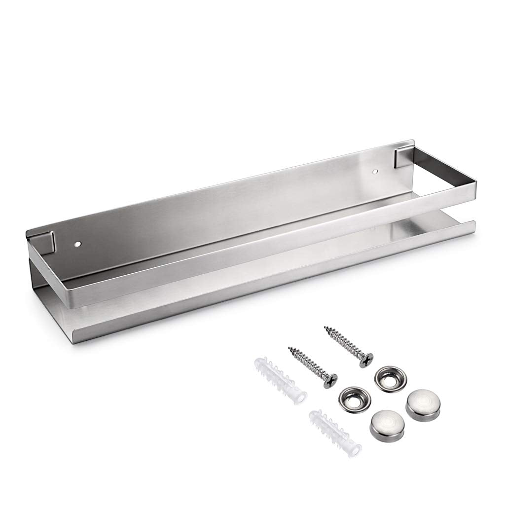 SUMNACON Duschablage Duschkorb Badregal rostfreier Edelstahl Regal für Wohnzimmer, Büro, Schlafzimme