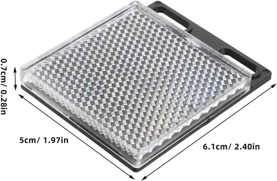 5 Stück Reflektierendes Gitter Ersatz-Lichtschranke Zubehör für reflektierende Effekte Reflektorplat