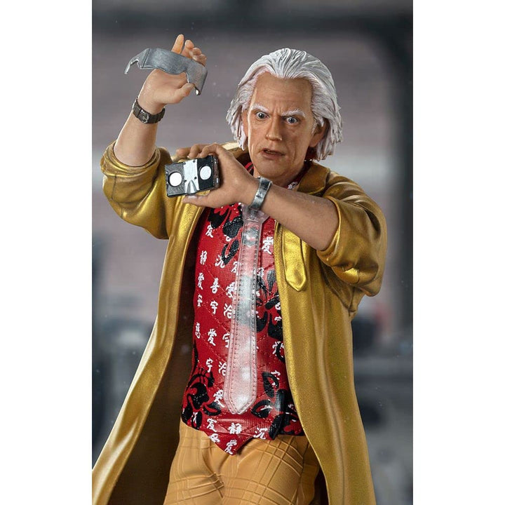 Iron Studios UNBTTF50821-10 1:10 Doc Brown – Zurück in die Zukunft Teil II – Kunstmassstab Back to T