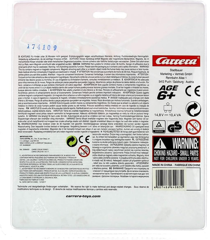 Carrera 4007486640832 Cars The Movie Disney Go Cruz Ramirez-Racing