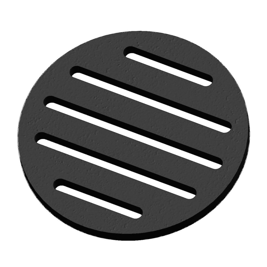 Kaminrost/Ascherost Rund Ø 170 x 10 mm für verschiedene Kaminofen Modelle - Ascherost aus massivem S