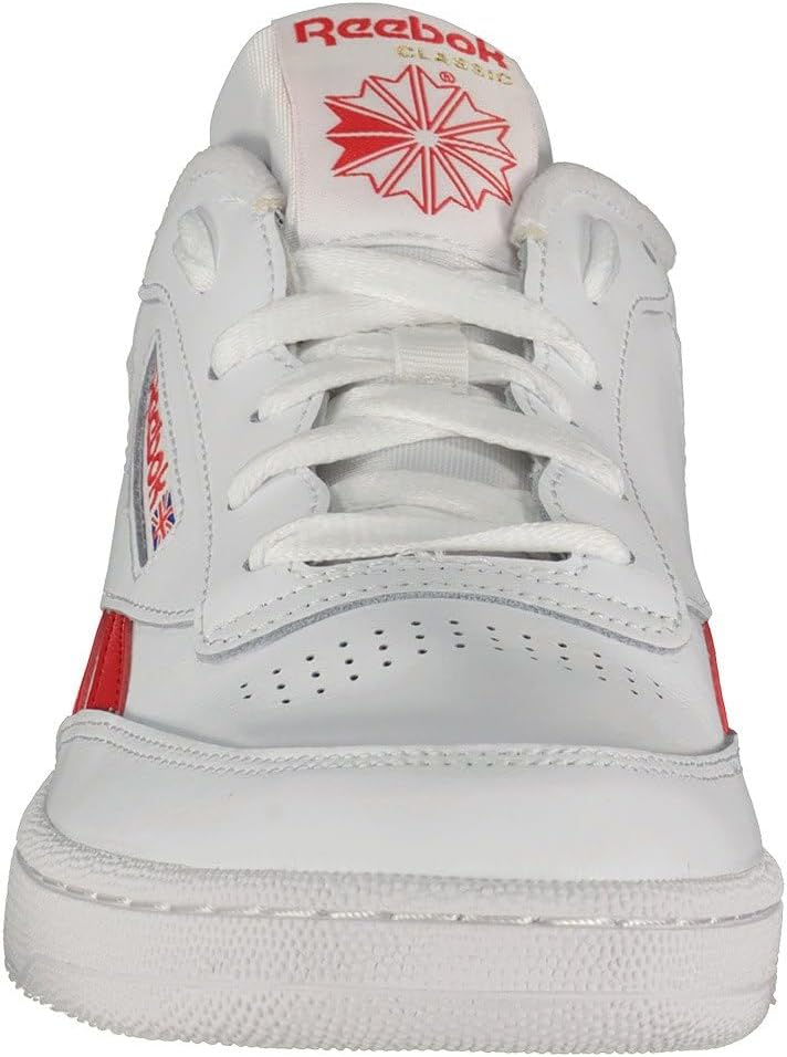 Reebok Unisex Club C Revenge Sneaker 34 EU Ftwwht Vecred Ftwwht, 34 EU Ftwwht Vecred Ftwwht