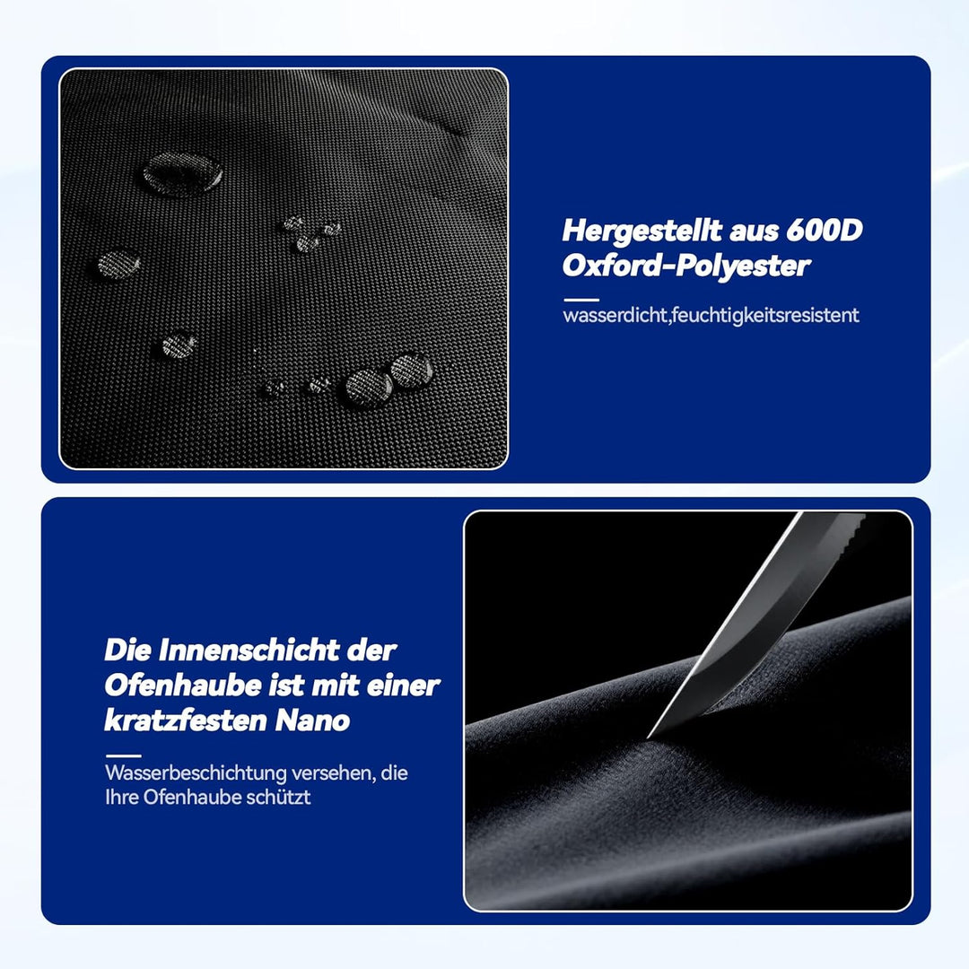 Wetterschutzhülle 42 x 42 x 96 cm für Nova M, für die meisten Rund Terrassenheizer, Heizpilz, Wasser