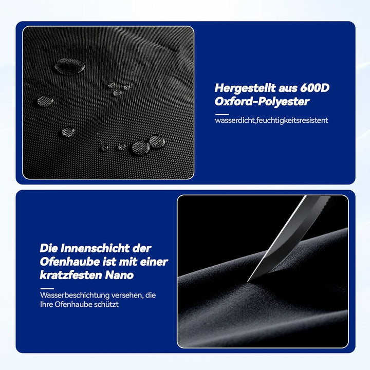 Wetterschutzhülle 42 x 42 x 96 cm für Nova M, für die meisten Rund Terrassenheizer, Heizpilz, Wasser