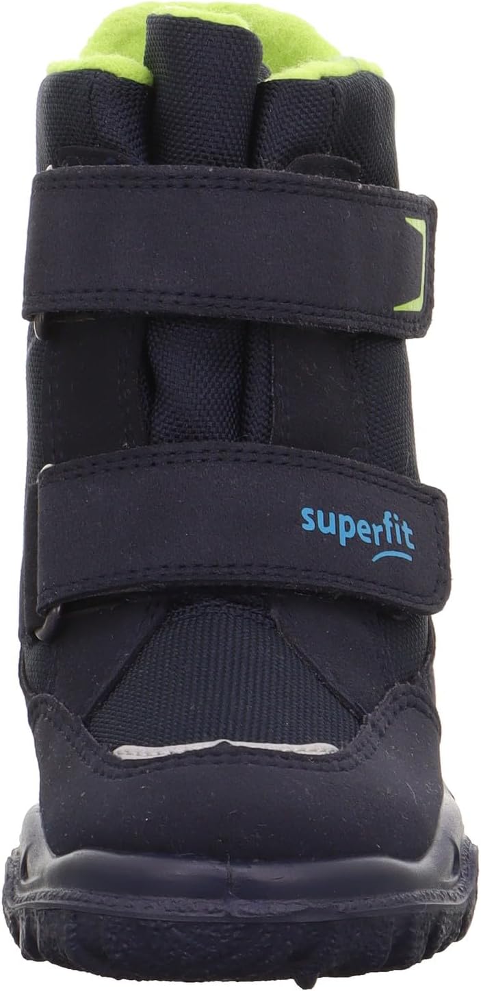 Superfit Jungen Husky Schneestiefel 29 EU Blau Hellgrün 8000, 29 EU Blau Hellgrün 8000