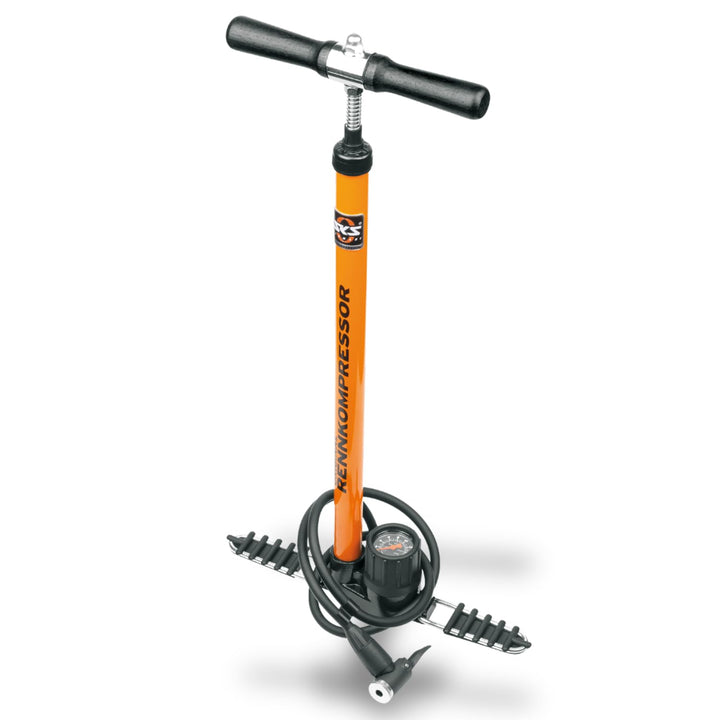 SKS GERMANY RENNKOMPRESSOR E.V.A. Standpumpe (Luftpumpe für alle Ventilarten, Präzisions-Manometer,