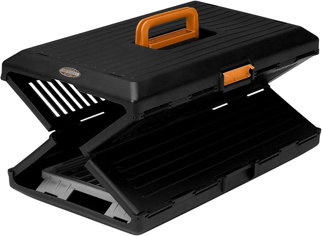 Iris Ohyama, Faltbare Transportbox / Transportkiste, 2 Öffnungen (Vorder- & Rückseite), Tragegriff,