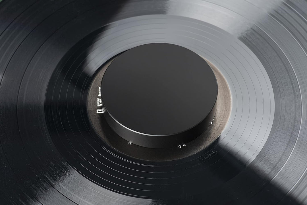 Pro-Ject Record Puck E, Modernes Plattengewicht aus Aluminium zur Reduktion von unerwünschten Resona