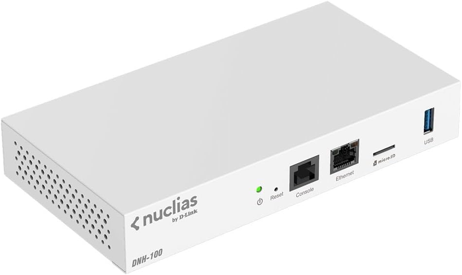 D-Link Nuclias Connect Hub Hardware-Controller mit vorinstallierter Nuclias Connect Software (DNH-10