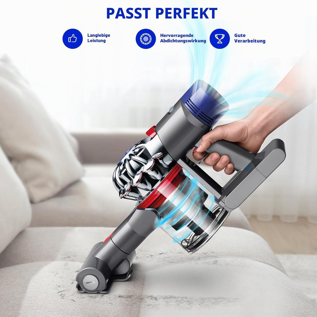 Staubbehälter für Dyson V7 V8 SV10 SV11 Staubsauger, mit Schnittstelle, Abfalleimer, Ersatzteil, Auf
