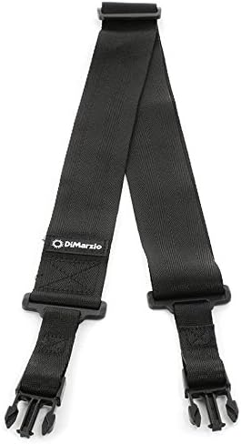 DiMarzio DD2800BK Cliplock Guitar Strap - 3" - Black