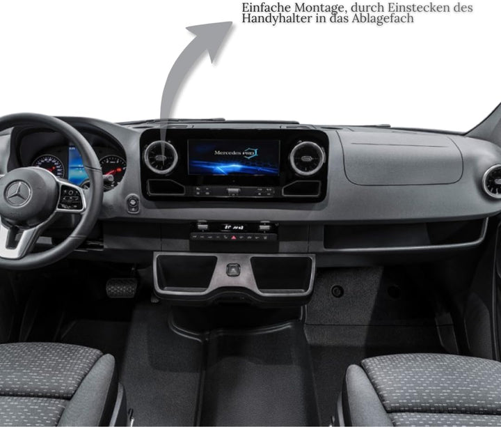 Handyhalterung für Mercedes Sprinter 2018-2024 mit MBUX