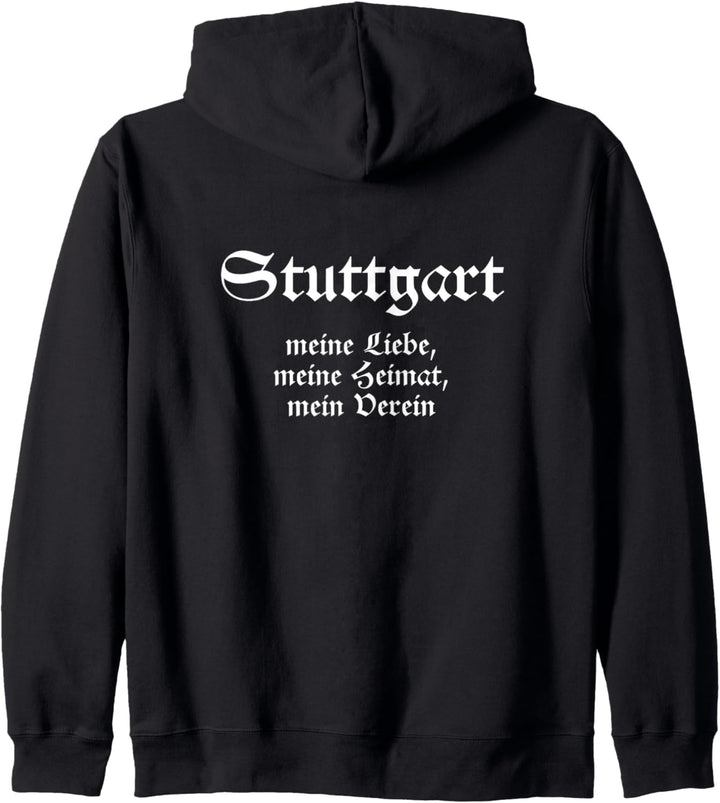 Stuttgart Meine Liebe Meine Heimat Mein Verein Kapuzenjacke