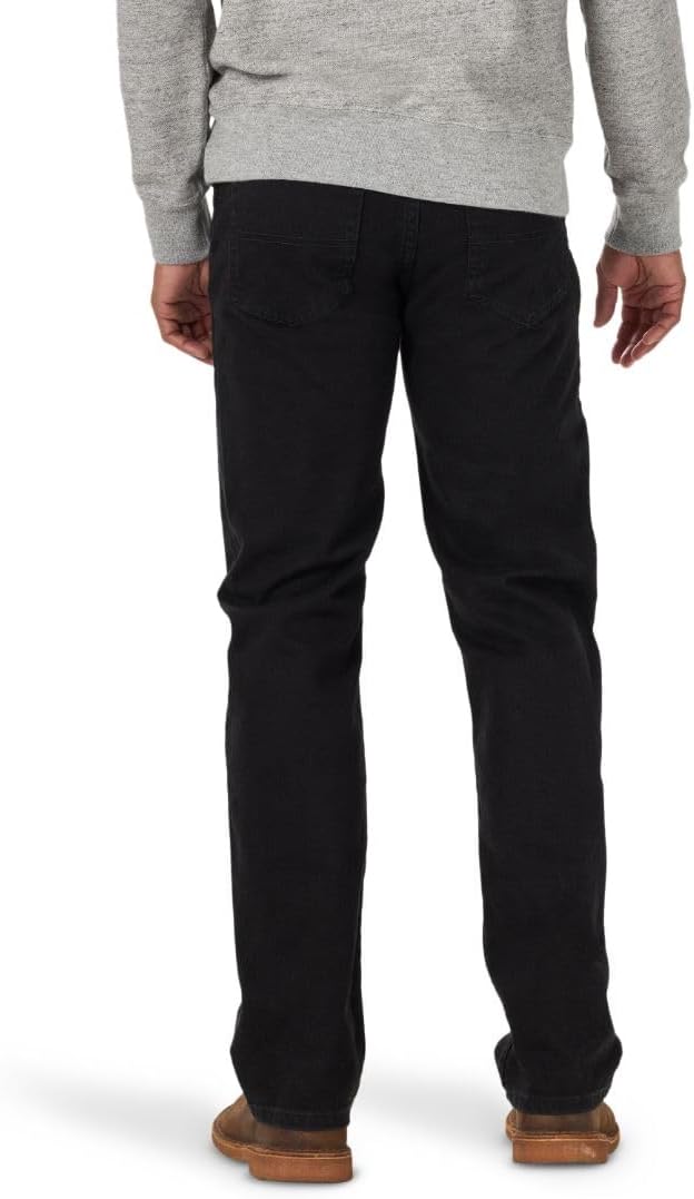 Wrangler Authentics Herren Big & Tall Classic Comfort-Waist Jeans 29W / 30L Schwarz, 29W / 30L Schwa