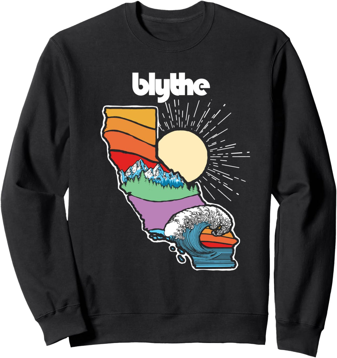 Blythe California Outdoors Retro Nature Graphic Sweatshirt