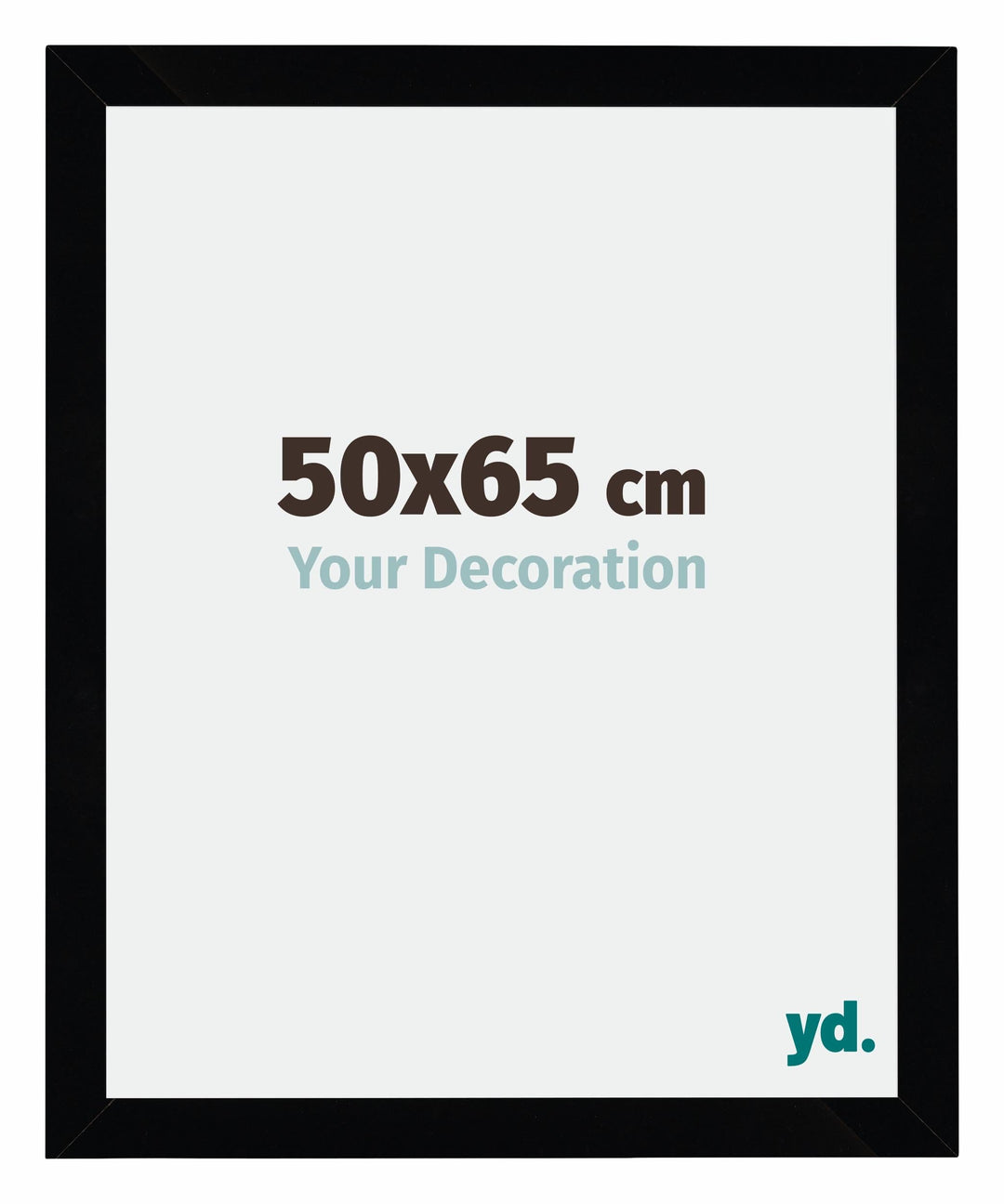 yd. Your Decoration - Bilderrahmen 50x65 cm - Bilderrahmen aus MDF mit Acrylglas - Antireflex - Ausg