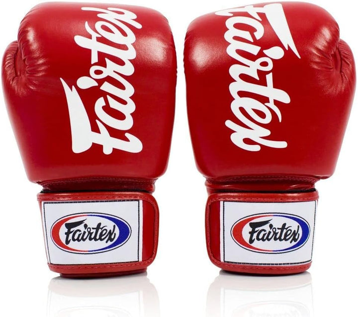 Fairtex BGV19 Deluxe Tight-Fit Gloves 16 oz Rot, 16 oz Rot