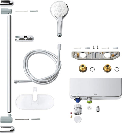 GROHE Grohtherm SmartControl | Brause-und Duschsysteme - Thermostat-Brausebatterie DN 15 mit Brauseg