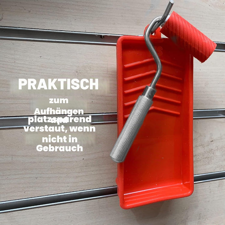 Sili Kleberoller mit Sili-Kleberablage für Kunst, Handwerk, Holzbearbeitung und grössere Klebeprojek