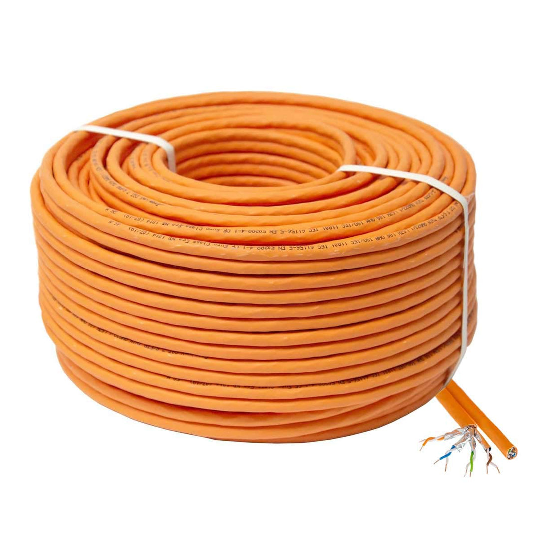 Premium X 50m CAT 7 Netzwerkkabel Duplex LAN-Kabel Ethernet Datenkabel S/FTP PiMF PoE Eca Cat7 Verle