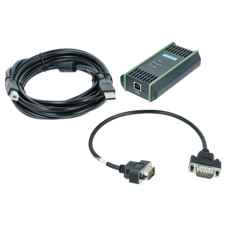 vhbw Programmierkabel USB Steuerungssystem kompatibel mit Siemens Simatic S7-200, S7-300, S7-400 - A