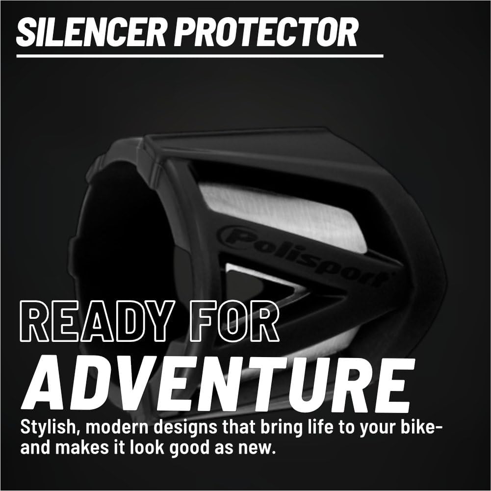 Polisport 340-400 Mm Silencer Protector One Size