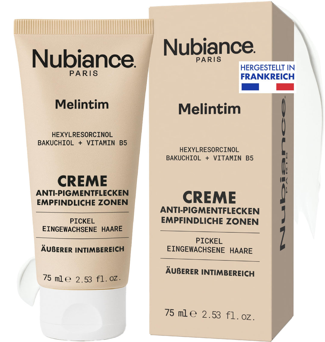 NUBIANCE - Melintim 75ml - Multi-Comforting Creme für äussere Intimbereiche - Nach dem Wachsen oder