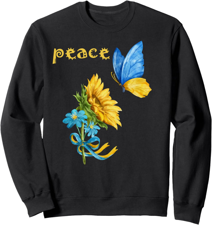 Ukrainische Friedensunterstützung Kein Krieg Sweatshirt