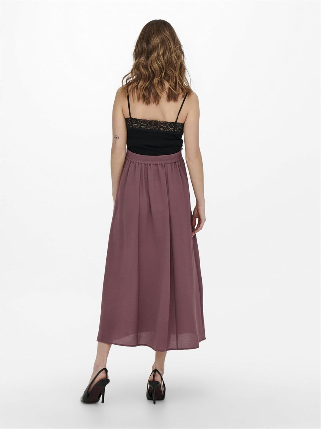 ONLY Female Rock OLMVIC Langer Rock S Rose Brown, S Rose Brown