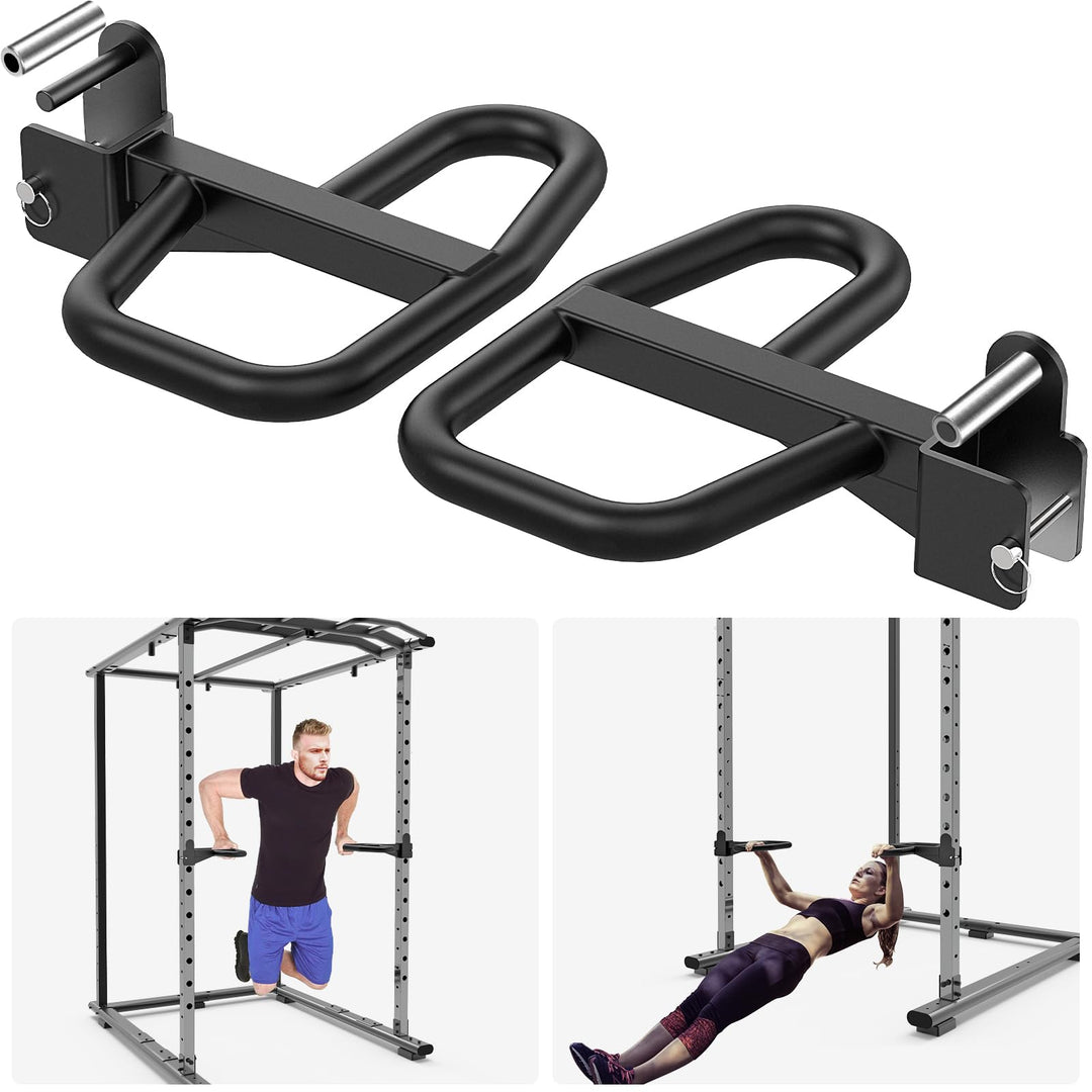 SELEWARE Multi Grip Dip-Stangenaufsatz für 2 x 2 oder 3 x 3 Zoll mit 1 oder 5/8 Zoll Loch Power Rack