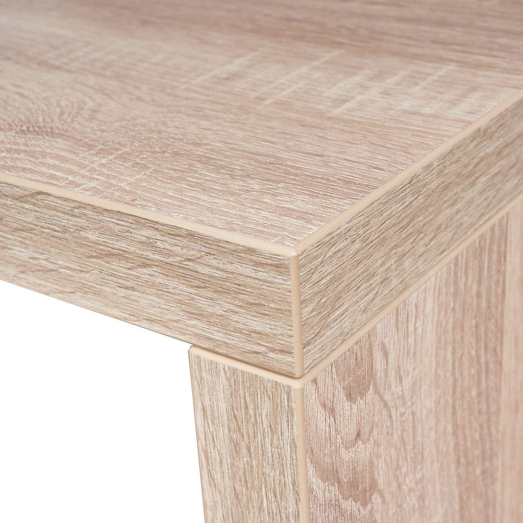 levandeo Beistelltisch Coco Sonoma Eiche sägerau 32x32cm Höhe 50cm Keine Montage fest verleimt Holz