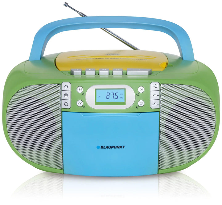 Blaupunkt B 130 tragbarer CD-Player | Kassettenrekorder | Hörbuch Funktion | USB | Aux In | PLL UKW