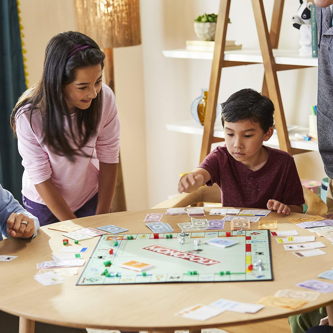 Monopoly Classic, Gesellschaftsspiel für Erwachsene & Kinder, Familienspiel, der Klassiker der Brett