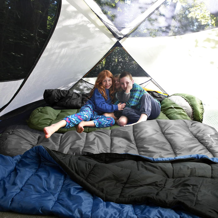 Forceatt Schlafsack, 5℃~25℃ 3-4 Jahreszeiten Outdoor Sommerschlafsack, Ultraleicht Kleines Packmass