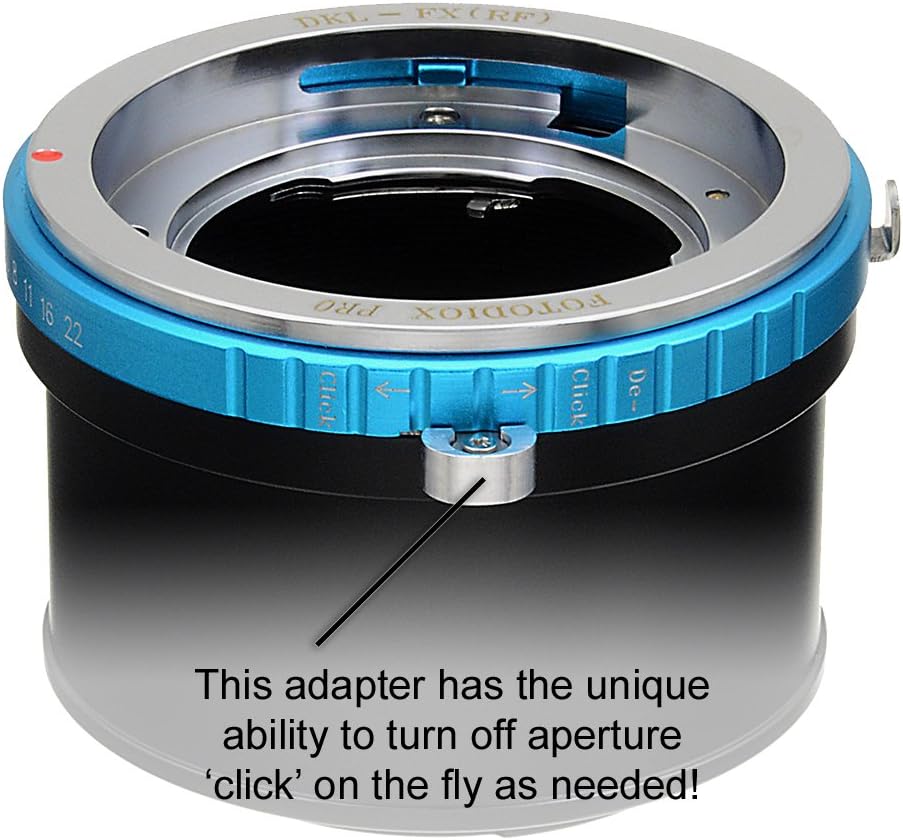 Fotodiox Pro Lens Mount Adapter Compatible with Deckel Bayonet (DKL) Lenses on Fujifilm X-Mount Came