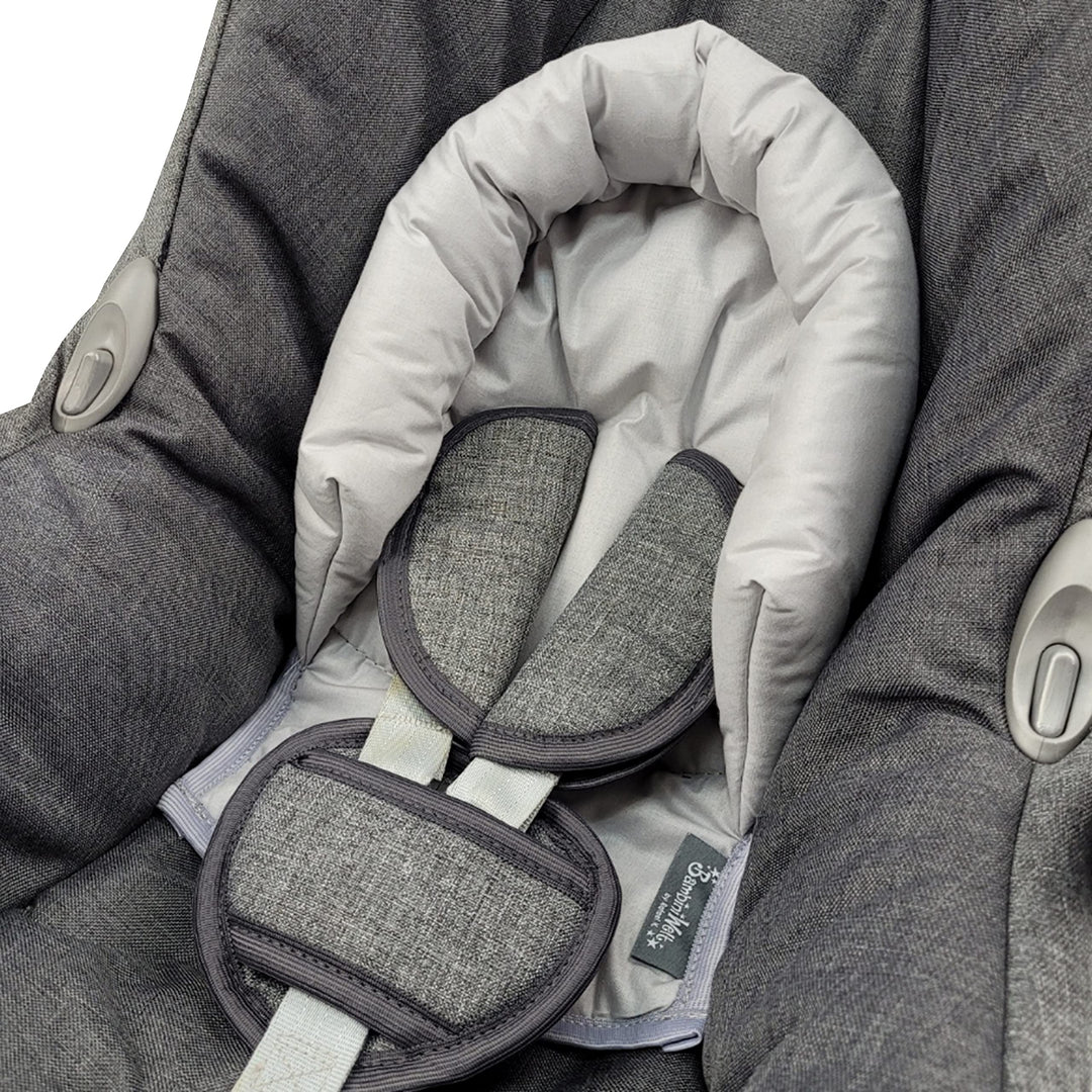 BAMBINIWELT Kopfpolster Kopfkissen für Babyschale kompatibel mit Maxi Cosi Modell Cabrio Fix und Cit