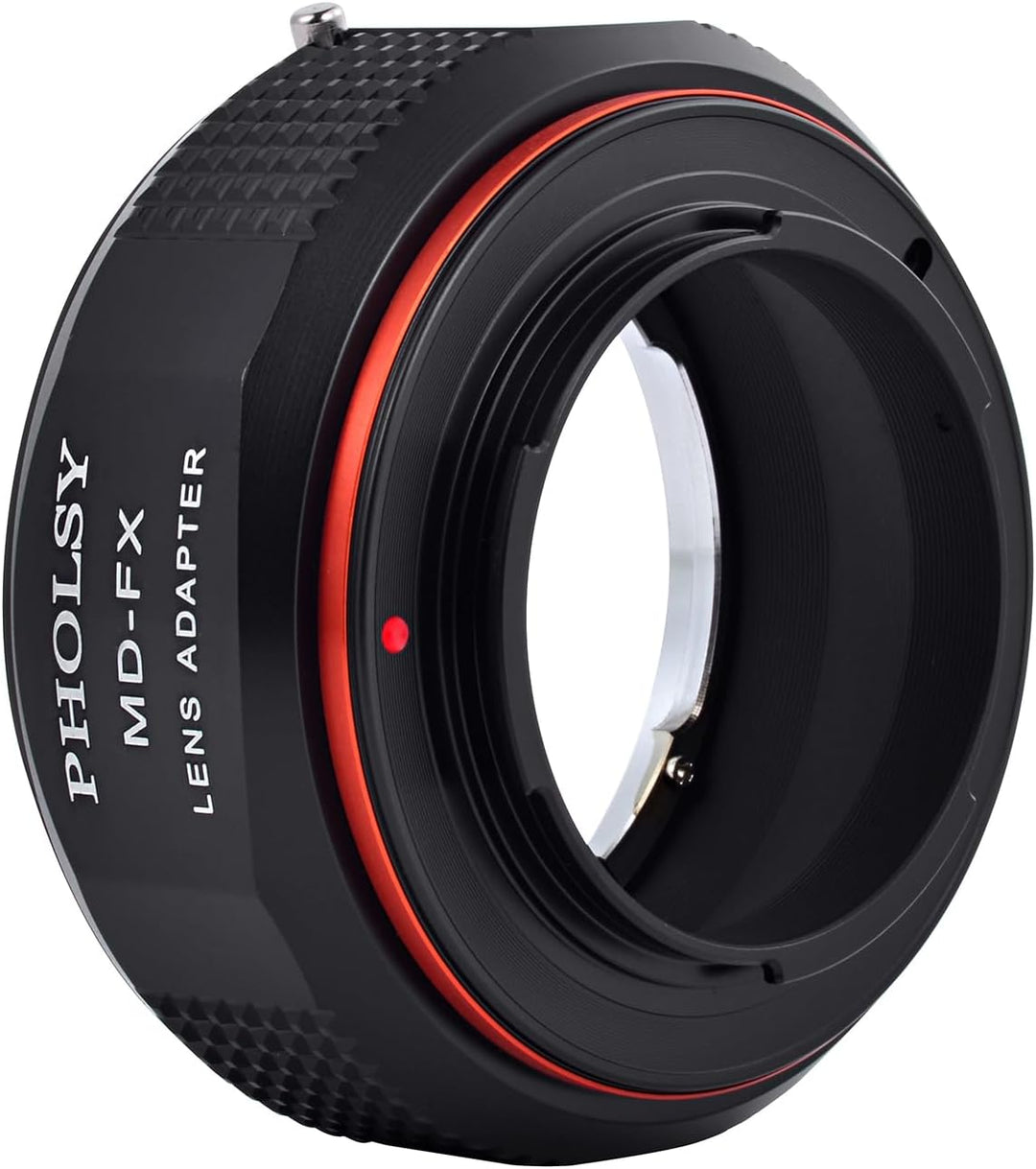 PHOLSY Objektivadapter Kompatibel mit Minolta Rokkor MD / MC / SR Objektiv auf FX Mount Kameragehäus