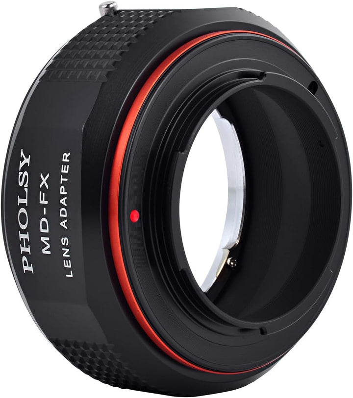 PHOLSY Objektivadapter Kompatibel mit Minolta Rokkor MD / MC / SR Objektiv auf FX Mount Kameragehäus