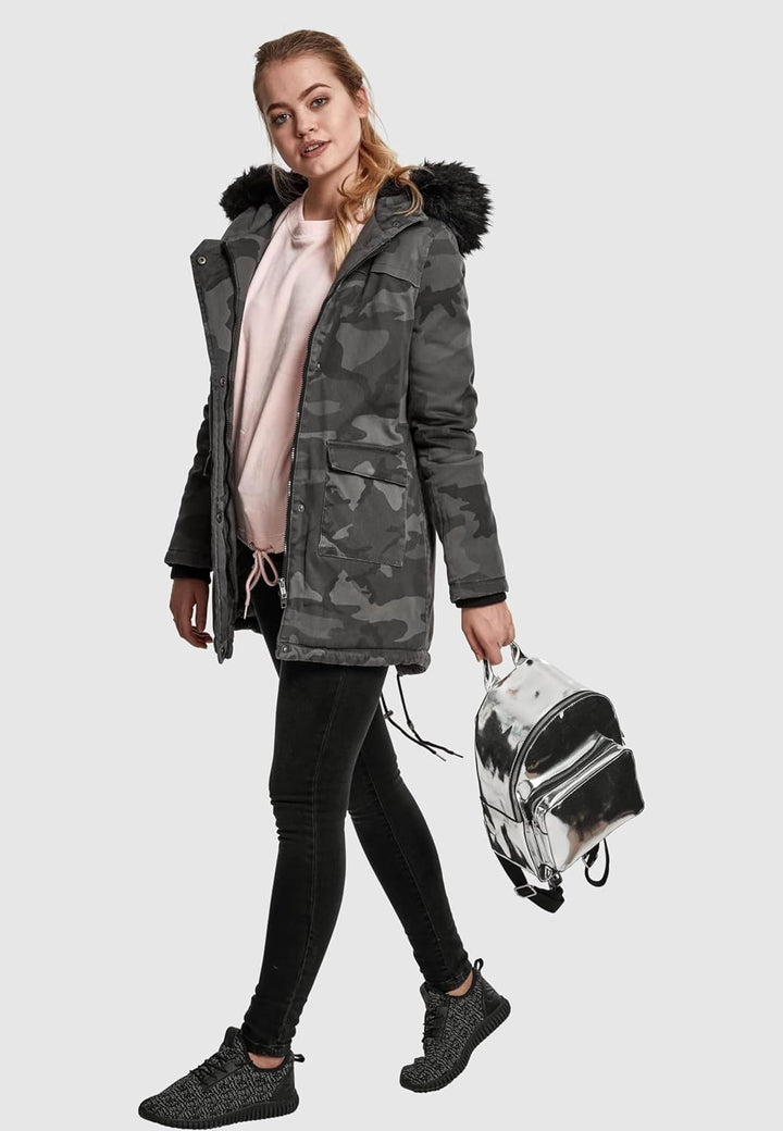Urban Classics Unisex Tb1477-midi Metallic Backpack Rucksack (1er Pack), Silver