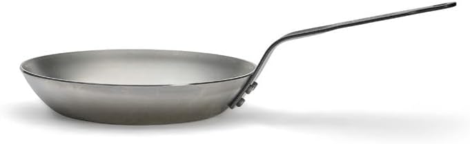 De Buyer - Bratpfanne CARBONE PLUS aus Eisenstahl - 20 cm Durchmesser - 5110.20, 20 cm Durchmesser