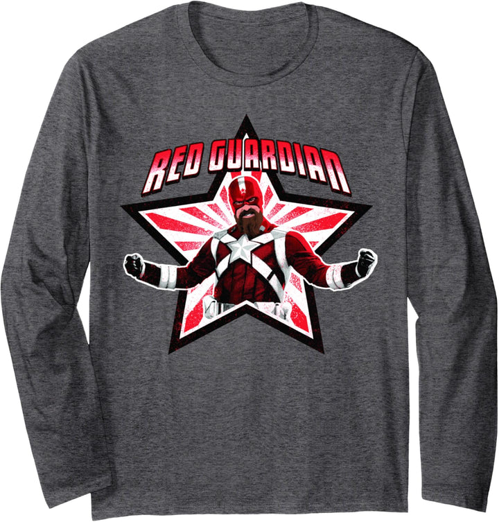 Marvel Black Widow Red Guardian Star Langarmshirt