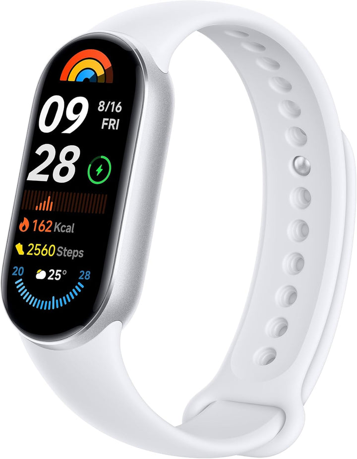 Xiaomi Smart Band 9 Fitness Tracker, AMOLED Display with 1200 Nits, Sp02 Tracking, Sleep and Heart R