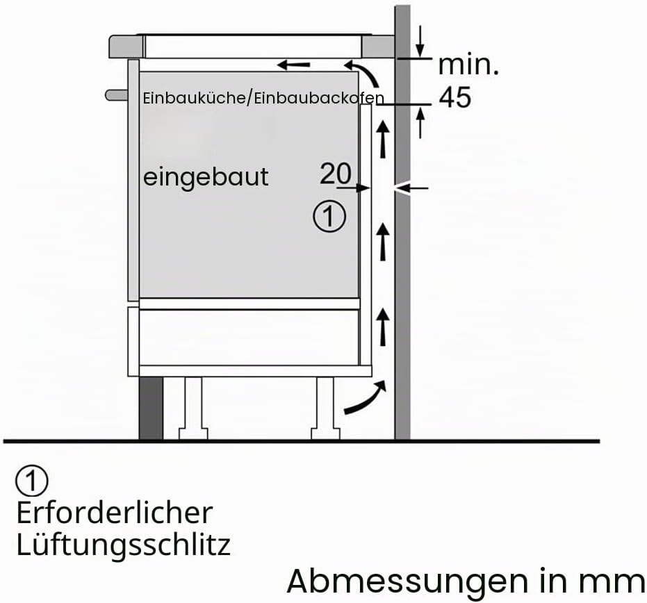 Balay 3EB865FR Induktionskochfeld, 60 cm breit, Lünette vorne, 3 Induktionszonen, Touch-Bedienung To