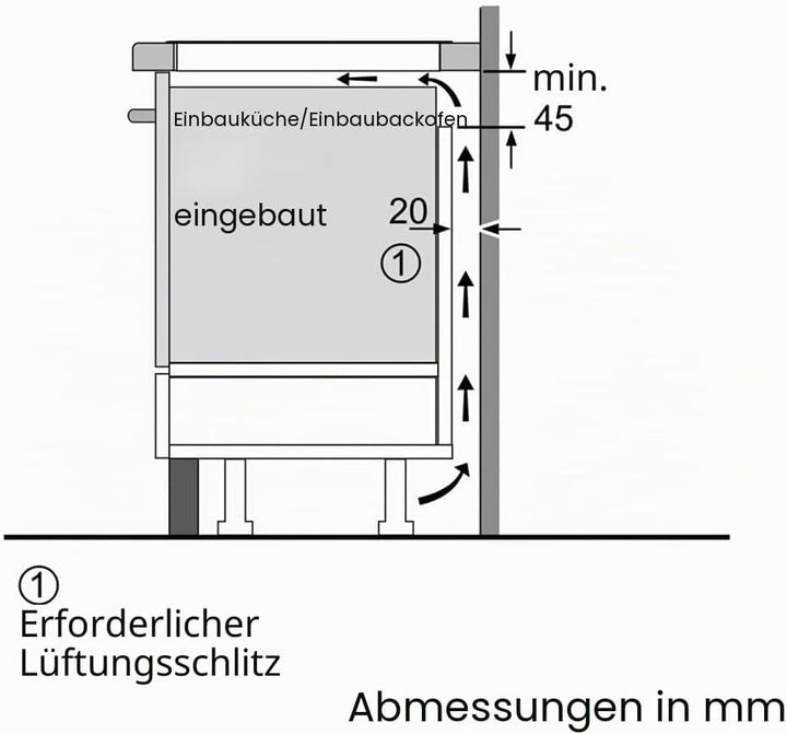 Balay 3EB865FR Induktionskochfeld, 60 cm breit, Lünette vorne, 3 Induktionszonen, Touch-Bedienung To
