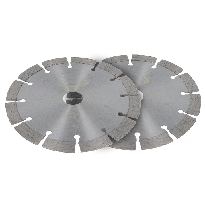 PRODIAMANT Diamant-Trennscheibe Beton Doppelpack 150 mm x 22,2 mm Diamanttrennscheibe Mauerschlitzer