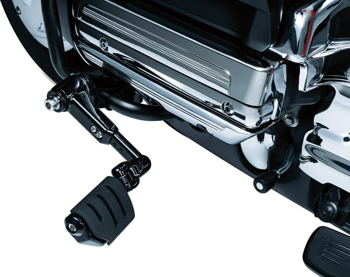 Kuryakyn 3990 Motorrad-Fusssteuerung: Ergo III Cruise Mounts mit Trident Dual ISO Pegs für 2001–17 H