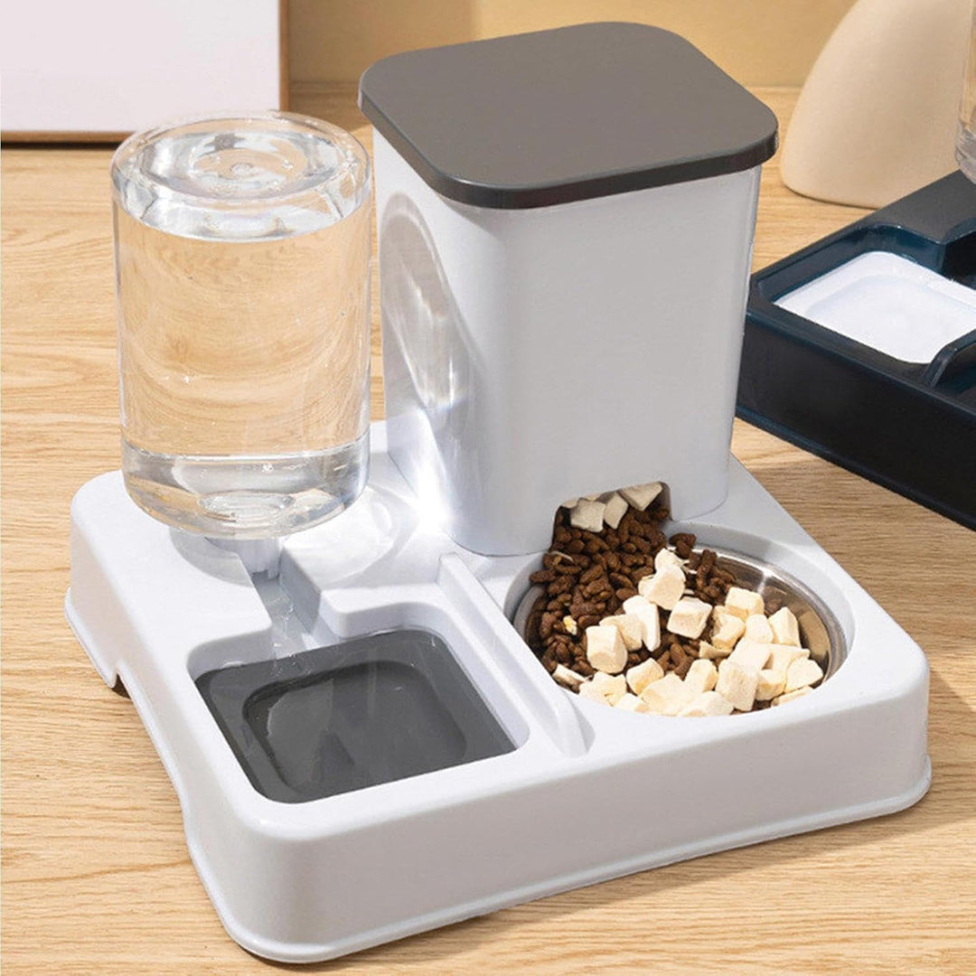 Katzenfutterautomat | Katzenfutterautomat Und Trinkbrunnen Für Innenbereich,Für Kitten Welpen Und Kl