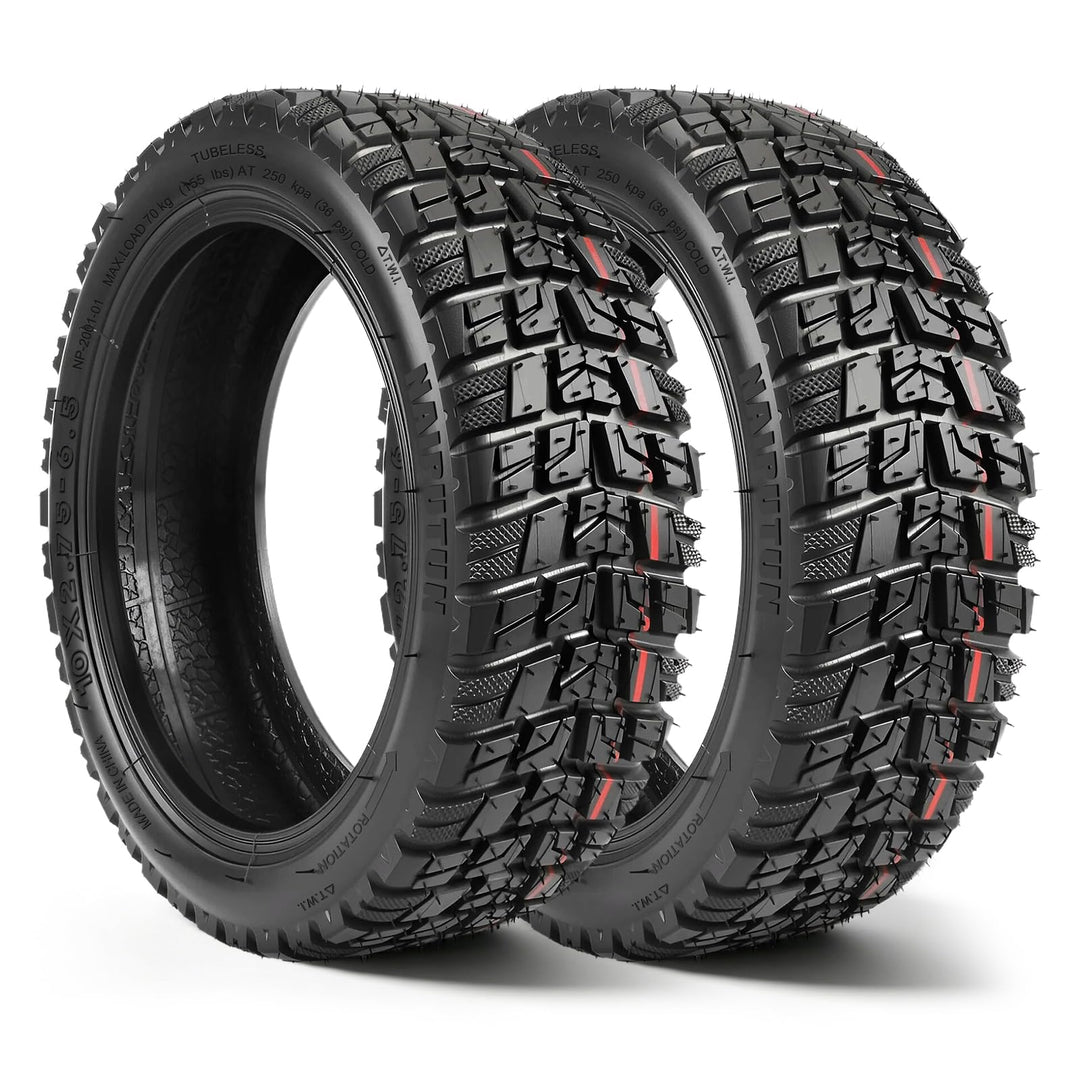 SYACHI 10 x 2,75-6,5 E Scooter Reifen für für Speedway 5 Dualtron 3,10 Zoll Ersatzreifen Schlauchlos