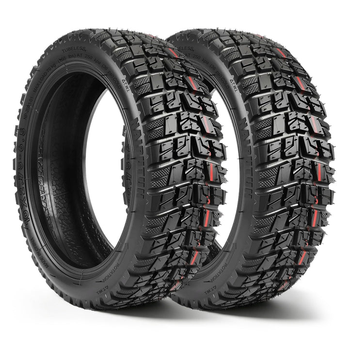 SYACHI 10 x 2,75-6,5 E Scooter Reifen für für Speedway 5 Dualtron 3,10 Zoll Ersatzreifen Schlauchlos