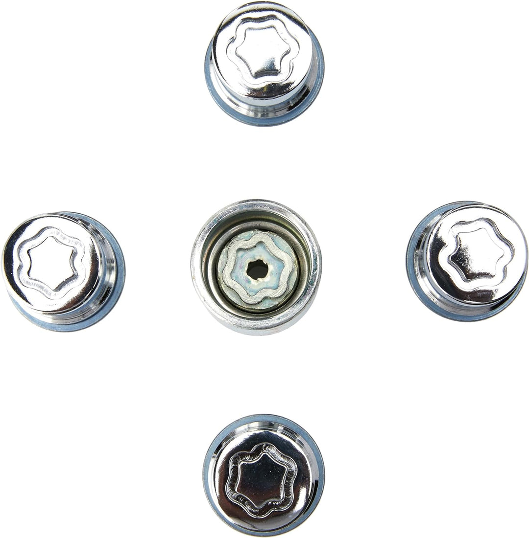 24212SU Radsicherungsmuttern SU (Standard) M12 x 1,5, Kegelsitz-Washer, Gesamtlänge 32,5 mm, SW19, S